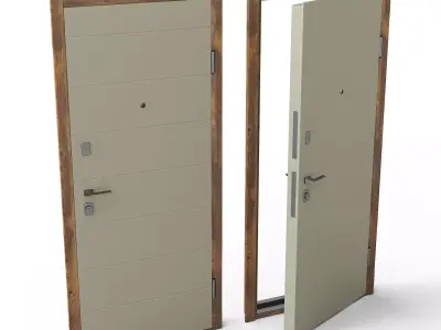 Cade Door 3D model