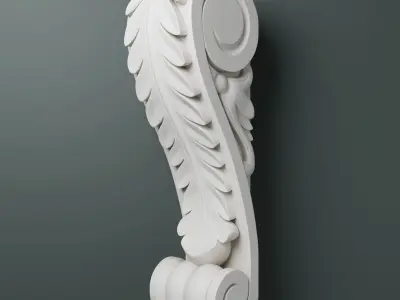 Corbel 001 - Classical 3D model