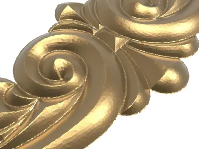  decorative pattern ready for 3D printing 3D model 135