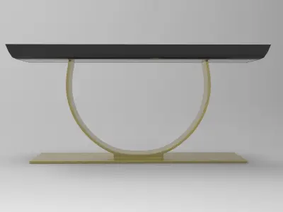 Yoki Table Low-poly 3D model