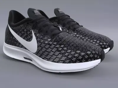 Nike Air Zoom Pegasus 35 PBR 3D model