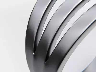 Triple Split Band Ring - Minimal Geometric Cutout 3D print model