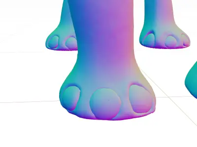 Elephant Low-poly 3D model