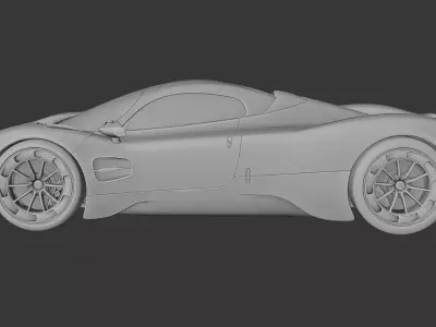 Pagani Utopia  3D print model