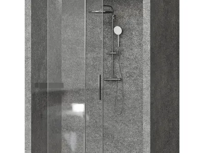 Shower cabin Duscholux Viva 3D model