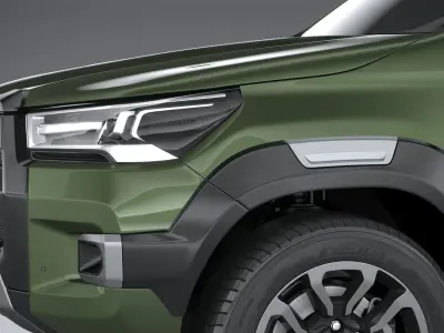 Toyota Hilux Invincible 2021 3D model