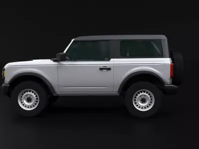 Bronco 2-Door 2022 Base 3D model