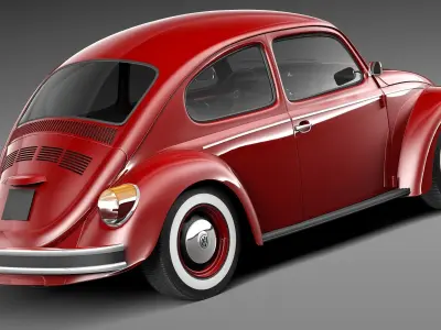 Volkswagen Beetle 1980 3D model