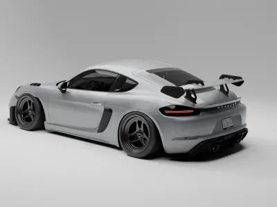 Porsche 718 Spyder RS 3D model
