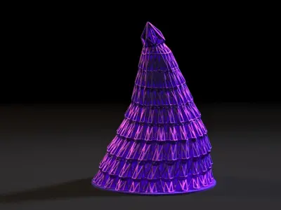 Christmas tree 3 3D print model