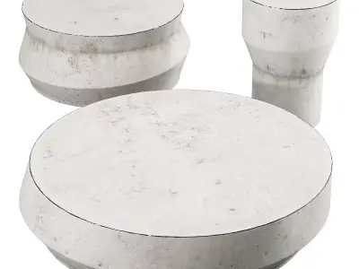 gallotti and radice drummers 3D model