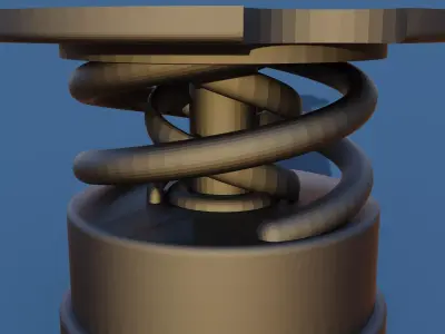 Hi Fi Anti-Vibration Isolation Feet 40mm Free Free 3D print model