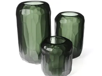 Guaxs Set Smoke Green 3D model