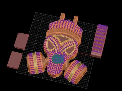 Mask Pendant  3D print model