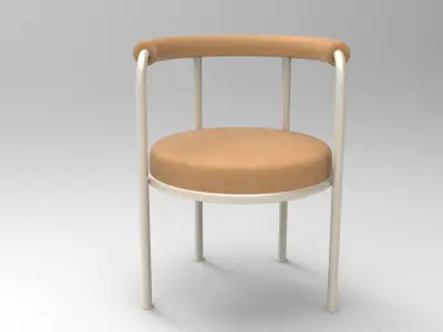 Sondi Chair Low-poly 3D model