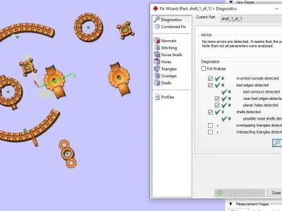 Messika Lucky Eye Earring 3D print model