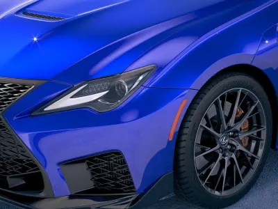 Lexus RC F 2020 3D model