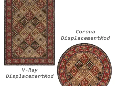 Rugs No 863 Low-poly 3D model