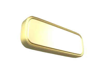 Empty Luxury Button V1 001 Low-poly 3D model