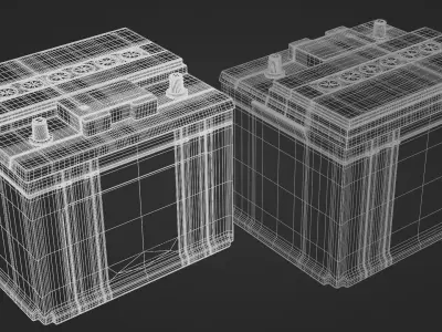 Automotive Battery Pack 3D model