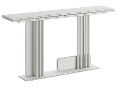 Light Luxury Porch 80 Console Low-poly 3D model