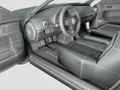 Audi TT car 3D model