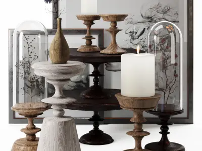 NUAGE WOODWORK DECORATIVE 3D model