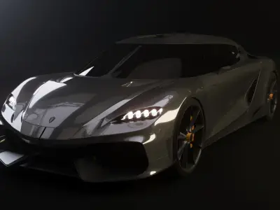 Koenigsegg Gemera 3d model 3D model