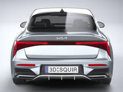 Kia K5 GT-line 2025 3D model