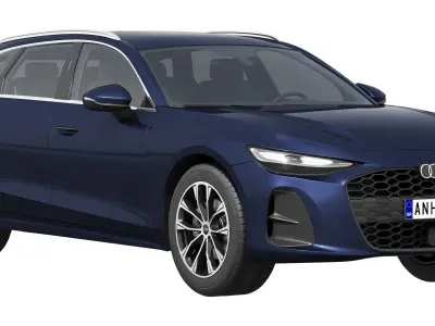 Audi A6 Avant 2026 3D model