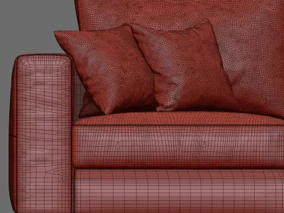 Calligaris Kora sofa 3D model
