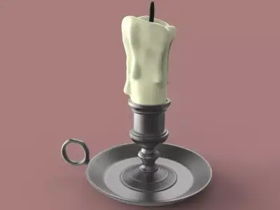 Candle Holder 3D model