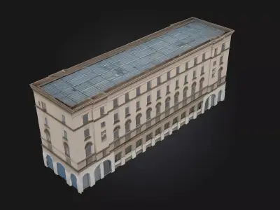 Triangular Building Optical Illusion  A Mind Bending  3D model