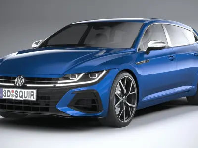Volkswagen Arteon Shooting Brake R 2021 3D model