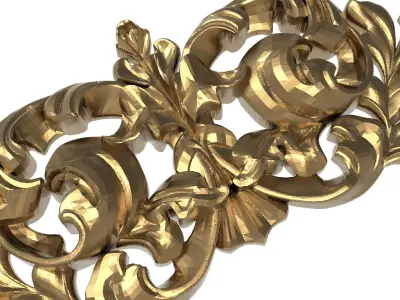  decorative pattern ready for 3D printing 3D model 239