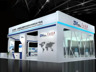 Exhibition - Area - 16X10-3DMAX2009-07 3D model
