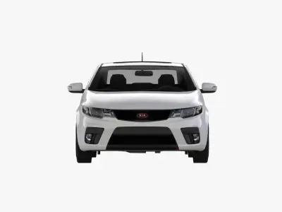 2010 Kia - Forte Koup SX Low-poly 3D model