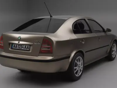 Skoda Octavia Tour 2009 3D model