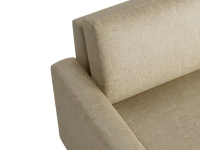 Maxwell Three-seat-cushion sofa 3D model