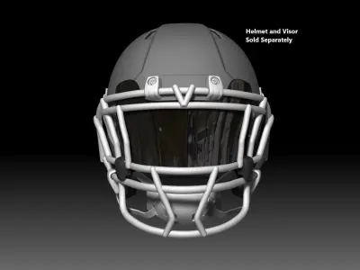 Facemask pack 1 for Riddell SPEED helmet 3D print model