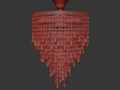 Chandelier Prima E 1 3 30 600 G 3D model