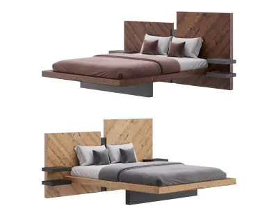 Nazare bed 2 3D model