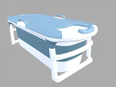 Foldable Bath Tub 3D model