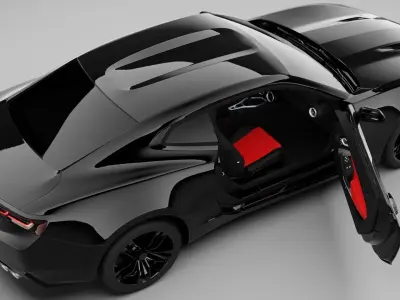 2018 Chevrolet Camaro SS 3D model