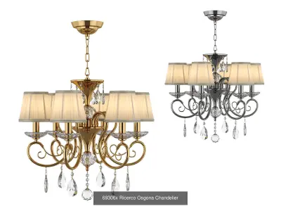 693 Ricerco Osgona Collection of Retro Lamps 3D Model Pack