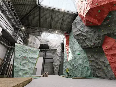 Climbing Wall 3D model