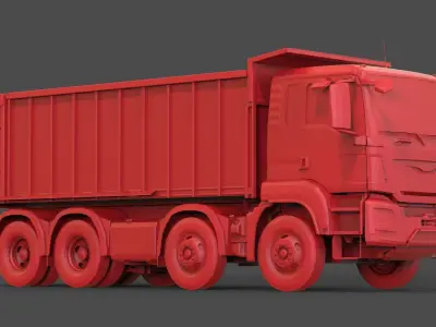 MAN TGS 3D print model