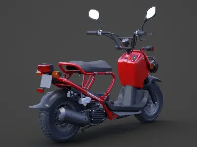 Honda Zoomer 2005 3D model