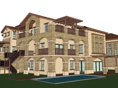 Regal-Luxury-Villa Area-011 3D model