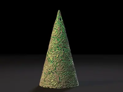 Christmas tree 3D print model buy